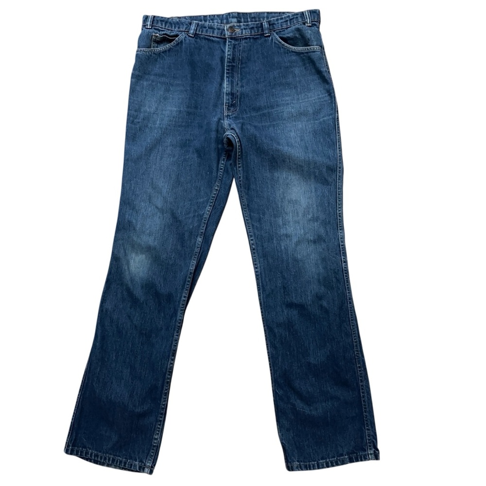 Levi's Jeans Mens Size 38x34 Denim 769 Bootcut Blue Orange Tab Vintage 80s
